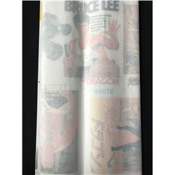 BRUCE LEE VINTAGE IRON ON T-SHIRT HEAT TRANSFERS