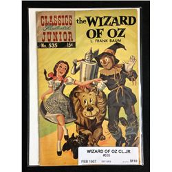WIZARD OF OZ #535 (CLASSICS JUNIOR ILLUSTRATED) 1957