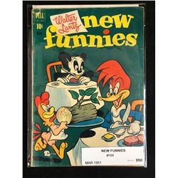 NEW FUNNIES #169 (DELL COMICS) 1951