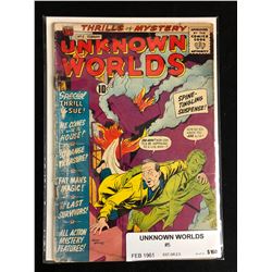 UNKNOWN WORLDS #5 (ACG) 1961