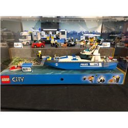 LEGO 7287 City Police Boat Play Set (BUILT SET)