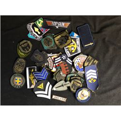 EMBROIDERED MILITARY PATCHES LOT