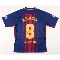 Andres Iniesta Signed FC Barcelona Jersey (Beckett COA)