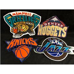 LARGE NBA BASKETBALL JACKET CRESTS LOT
