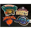 Image 1 : LARGE NBA BASKETBALL JACKET CRESTS LOT