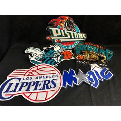 LARGE NBA BASKETBALL JACKET CRESTS LOT