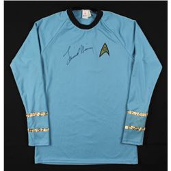 Leonard Nimoy Signed "Star Trek" Prop Replica Uniform Shirt (Beckett COA)