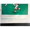 Image 2 : LIMITED EDITION DOUG FLUTIE SIGNED CALGARY STAMPEDERS LITHOGRAPHS LOT (24 X 30)