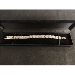 CHAMPAGNE MARCASITE ROSE GOLD BRACELET (7")