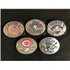 Image 1 : SISKIYOU LIMITED EDITION BELT BUCKLES LOT (MLB BASEBALL TEAMS)