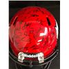 Image 2 : 2014 CALGARY STAMPEDERS MULTI SIGNED FOTBALL HELMET (Bo Levi Mitchell/ St. Pierre/ Jones...)