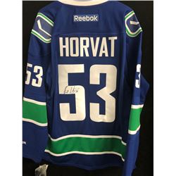 BO HORVAT SIGNED CANUCKS JERSEY