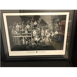 TORONTO MAPLE LEAFS "NEW MEMORIES / NEW DREAMS" TEAM AUTOGRAPHED 30" X 20" FRAMED PRINT