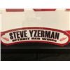 Image 3 : Steve Yzerman Signed Red Wings 35x43 Custom Framed Jersey (JSA COA & Yzerman Hologram)