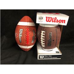 WILSON CFL FOOTBALL LOT