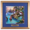 Image 1 : Thomas Kinkade Walt Disney's "Peter Pan" 17.5x18 Custom Framed Print