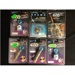 STAR WARS KEYCHAINS LOT