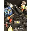 Image 3 : BATMAN TOY FIGURES/ VEHICLES LOT