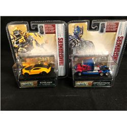 TRANSFORMERS METALS DIE-CAST CARS LOT (BUMBLEBEE/ OPTIMUS PRIME)