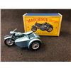 Image 1 : MATCHBOX LESNEY SERIES 4 TRIUMPH MOTORCYCLE WITH SIDECAR