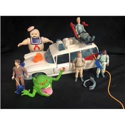 VINTAGE  GHOSTBUSTERS TOY FIGURES/ VEHICLE LOT