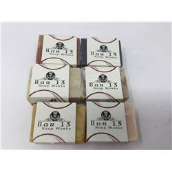 Bar 13 Soap Works- Assorted Bar Soap (6 x 100g)