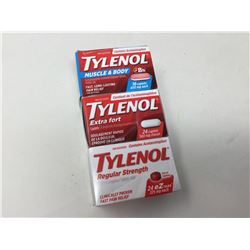 Assorted Tylenol