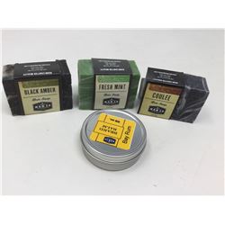 Bar 13 Soapworks- Lot of Assorted Bar Soaps (3 x 100g) Bay Rum Beard Oil (59ml)