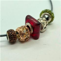 Sterling Silver 5 Different Beads, Suggested Retail Value $200 (Estimated Selling Price from $30 to 