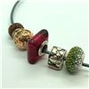 Image 2 : Sterling Silver 5 Different Beads, Suggested Retail Value $200 (Estimated Selling Price from $30 to 