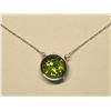 Image 1 : 14K Peridot Necklace. Retail $250