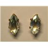 Image 1 : 10K Aquamarine (app 0.95ct) Earrings. Retail $240