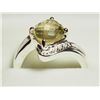 Image 2 : Sterling Silver Lemon Quartz Ring(5.79g). Approx. Retail $250 (Estimated Selling Price From $36 up t