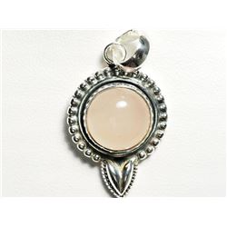 Sterling Silver Rose Quartz Pendant(5.90g). Approx. Retail $250 (Estimated Selling Price From $36 up
