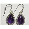 Image 1 : Sterling Silver Amethyst Earrings(5.99g). Approx. Retail $250 (Estimated Selling Price From $36 up t