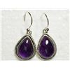 Image 2 : Sterling Silver Amethyst Earrings(5.99g). Approx. Retail $250 (Estimated Selling Price From $36 up t