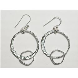 Sterling Silver Hoop Earrings(6.91g). Approx. Retail $140