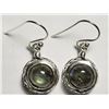 Image 1 : Sterling Silver Labradorite Earrings(4.39g). Approx. Retail $160