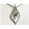 Image 1 : Sterling Silver CZ Pendant Necklace(7.45g). Approx. Retail $300 (Estimated Selling Price From $42 up