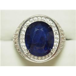 Sterling Silver CZ Ring(9.35g). Approx. Retail $120 (Estimated Selling Price From $54 up to $108)