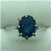 Image 1 : Sterling Silver Sapphire Ring. Retail $300