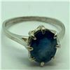 Image 2 : Sterling Silver Sapphire Ring. Retail $300