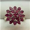 Image 2 : Sterling Silver Ruby Ring (6.51g) Retail $330