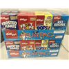 Image 1 : Lot of Kellogg's Cereal Fun Packs (2 x 8)