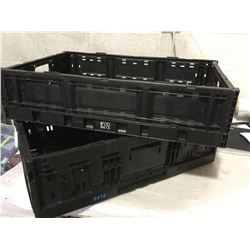 Set of Two Collapsible Crates