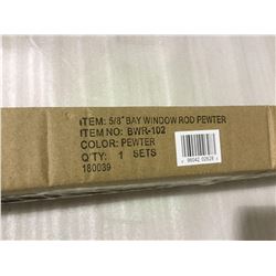 5/8inches Bay Windon Pewter Rod