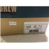 Image 2 : Ladies Bone Calfskin Shoe with Velcro Strap- 7W