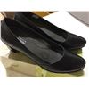 Image 1 : Ladies Naot Diamanti Black Madras Low Heel Shoe- 10-10.5