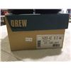 Image 3 : Ladies Bloom Navy Calfskin Shoes with Velcro Strap- Size 8