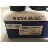 Image 2 : Active Walkers Black Lycra/NubuckMens' Size 13M
